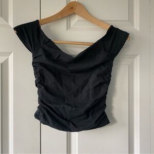 Hollister Black Crop Top